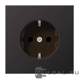 Розетка
LS 990,  LS 1912,  LS ZERO,  LS-design,  FD-design,  со шторками,  с заземлением,  одинарная,  безвинтовые клеммы,   цвет - алюминий темный,  металл,  AL1520KID,  AL 1520 KI D,  JUNG
 - PULSAL.RU