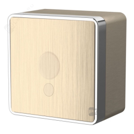 Кабельный вывод
Gallant,   цвет - шампань рифленый,  пластмасса,  W5050210,  a051046,  Werkel
 - PULSAL.RU