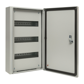 Щит распред, навесной ЩРН-36 (520х310х120) IP54 EKF Basic, BASIC BOX, навесной, IP 54,  модулей - 36, металл,  цвет - серый, mb24-36-bas, EKF - PULSAL.RU