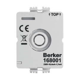 Светодиодный элемент подсветки для поворотных выключателей
R.Classic,  1930,  Glas,  Palazzo,  168001,  1680 01,  Berker
 - PULSAL.RU