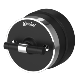 Выключатель поворотный
Vintage,   цвет - хром, черный матовый,  пластмасса,  W5822051,  a058778,  Werkel
 - PULSAL.RU