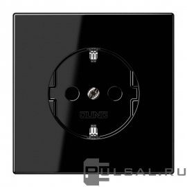 Розетка
LS 990,  LS plus,  LS-design,  FD-design,  со шторками,  с заземлением,  одинарная,  безвинтовые клеммы,   цвет - черный,  пластмасса,  LS520KISW,  LS 520 KI SW,  JUNG
 - PULSAL.RU