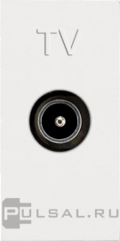 Розетка одиночная
Zenit,  телевизионная (TV),  одинарная,   цвет - белый,  пластмасса,  N2150.7 BL,  2CLA215070N1101,  ABB
 - PULSAL.RU