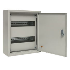 Щит распред, навесной ЩРН-24 (350х300х120) IP31 EKF Basic, BASIC BOX, навесной, IP 31,  модулей - 24, металл,  цвет - серый, mb21-24-bas, EKF - PULSAL.RU Щит распред, навесной ЩРН-24 (350х300х120) IP31 EKF Basic, BASIC BOX, навесной, IP 31,  модулей - 24, металл,  цвет - серый, mb21-24-bas, EKF - PULSAL.RU