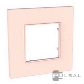 Рамка
Unica Quadro,  1 пост,   цвет - розовый жемчуг,  вертикальная,  горизонтальная,  пластмасса,  MGU4.702.37,  Schneider Electric
 - PULSAL.RU