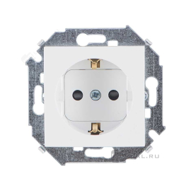 Розетка
Simon 15,  без шторок,  с заземлением,  одинарная,  винтовые клеммы,   цвет - белый глянец,  пластмасса,  1591432-030,  Simon
 - PULSAL.RU