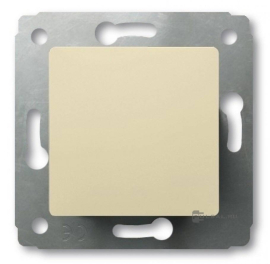 Выключатель
Cariva,  одноклавишный,  без подсветки,   цвет - слоновая кость,  пластмасса,  773756,  7 737 56,  Legrand
 - PULSAL.RU