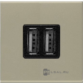 Зарядка USB-A+A 1.5А
Zenit,  USB type-A 5V,  двойная,   цвет - шампань,  пластмасса,  N2285 CV,  2CLA228500N1901,  ABB
 - PULSAL.RU