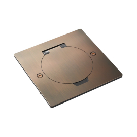 Лючок квадратный в пол (без установочного набора и без розеток)
Лючки DFB,  напольная,  1 пост,  2 модуля,   цвет - медь красная,  металл,  IP 44,  DFB2MRRRC,  Donel
 - PULSAL.RU