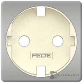 Накладка без винта (защелкивается)
Barcelona,  Madrid,  San Sebastian,  Sevilla,  Toledo,  Vintage Wood,  Vintage Corinto,  Vintage Tapestry,  Vintage Porcelain,  Crystal De Luxe,  Siena,  Firenze,  Granada,  Emporio,  Sanremo,  Marco,  Belle Epoque,  San Sebastian Surface,  Roma Surface,  Smalto italiano,  со шторками,  с заземлением,  одинарная,  винтовые клеммы,   цвет - бежевый, хром блестящий (bright chrome),  металл,  FD04335CB-A,  FEDE
 - PULSAL.RU