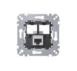 Механизм розетки компьютерной RJ45 Cat.6 (UTP) (прямой ввод)
M-Smart,  M-Plan,  M-Elegance,  M-Pure,  M-Pure Decor,  Antique,  Artec,  D-Life,  одинарная,  MTN4576-0001,  MEG4576-0001,  Merten
 - PULSAL.RU