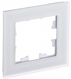 Рамка
Atlas Design,  1 пост,   цвет - матовое белое стекло,  вертикальная,  горизонтальная,  стекло акриловое,  ATN330101,  Schneider Electric
 - PULSAL.RU