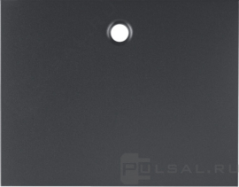 Накладка шнуркового выключателя
K.1,  без подсветки,  с возможностью подсветки,   цвет - антрацит матовый,  пластмасса,  11477006,  1147 70 06,  Berker
 - PULSAL.RU