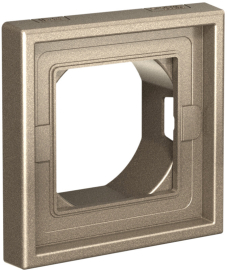 Рамка ArtGallery Aqua
ArtGallery,  1 пост,   цвет - шампань,  вертикальная,  горизонтальная,  пластмасса,  IP 44,  GAL440501,  Systeme Electric
 - PULSAL.RU