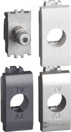 Розетка одиночная
LivingLight,  LivingLight AIR,  спутниковая (SAT),  одинарная,   цвет - антрацит, алюминий, белый,  пластмасса,  LN4202F,  BTicino
 - PULSAL.RU