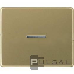 Клавиша
SL 500,  одноклавишный,  с подсветкой,  с индикацией,   цвет - золотая бронза,  металл,  SL590KOGB,  SL 590 KO GB,  JUNG
 - PULSAL.RU