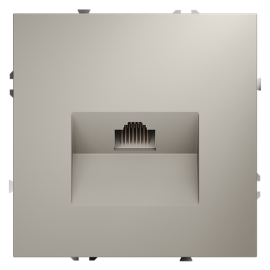 Розетка компьютерная RJ45 Cat.6 (UTP)
S70,  одинарная,   цвет - кашемир,  пластмасса,  VLS060103,  Voltum
 - PULSAL.RU