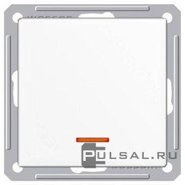 Выключатель 10 А
W59,  одноклавишный,  с подсветкой,   цвет - белый,  пластмасса,  VS110-153-1-86,  Schneider Electric
 - PULSAL.RU