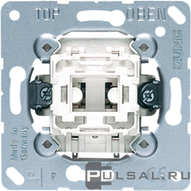 Кнопка Н.О.
A VIVA,  A creation,  A 550,  A flow,  AS 500,  CD 500,  CD ударопрочная,  CD plus,  LS 990,  LS plus,  LS-design,  SL 500,  одноклавишный,  без подсветки,  с возможностью подсветки,  531U,  531 U,  JUNG
 - PULSAL.RU