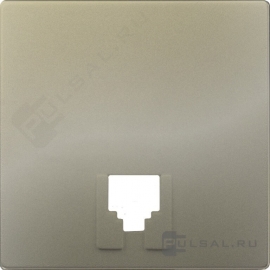 Накладка
Simon 82 Nature,  Simon 82,  одинарная,   цвет - шампань,  пластмасса,  82062-34,  Simon
 - PULSAL.RU