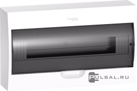 Бокс City9 Box, City9 Box, навесной, IP 40,  модулей - 18, пластмасса,  цвет - белый, EZ9E118S2SRU, Schneider Electric - PULSAL.RU