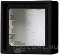 Накладная коробка c рамкой
LS 990,   цвет - черный,  пластмасса,  LS581ASW,  LS 581 A SW,  JUNG
 - PULSAL.RU