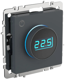 Термостат электронный, 16 А, 3500 Вт
BRITE,  поворотный,  датчик t° пола (внешний),  без таймера,   цвет - маренго,  пластмасса,  BR-RT11-K35,  IEK
 - PULSAL.RU