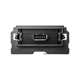 Механизм розетки USB type-A 2.1A, SmartCharge
Simon 100,  USB type-A 5V,  одинарная,  пластмасса,  10000380-039,  Simon
 - PULSAL.RU