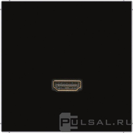 Розетка HDMI
LS 990,  LS plus,  LS-design,   цвет - черный,  пластмасса,  MALS1112SW,  MA LS 1112 SW,  JUNG
 - PULSAL.RU