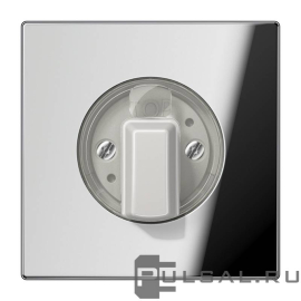 Накладка
LS 990,  LS plus,  LS-design,   цвет - хром,  металл,  GCR1941,  GCR 1941,  JUNG
 - PULSAL.RU