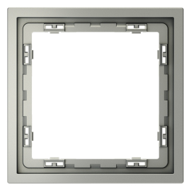 Рамкa
S70,  1 пост,   цвет - сталь,  вертикальная,  горизонтальная,  пластмасса,  VLS100105,  Voltum
 - PULSAL.RU