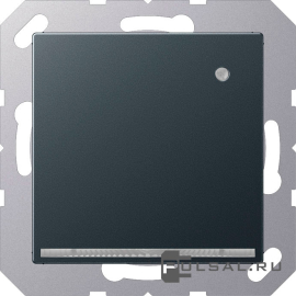 Механизм ориентационной подсветкой с датчиком света
A VIVA,  A creation,  A 550,  A flow,   цвет - антрацит матовый,  пластмасса,  A1539-OANMLNW,  A 1539-O ANM LNW,  JUNG
 - PULSAL.RU