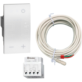 Термостат теплого пола, 12 А, перекидной контакт, 230В
Living Now,  сенсорный,  датчик t° пола (внешний),  без таймера,   цвет - белый,  пластмасса,  KW4441NE,  KW4441-1,  BTicino
 - PULSAL.RU