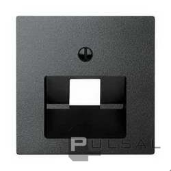 Накладка (наклонный ввод)
M-Plan,  M-Elegance,  M-Pure,  M-Pure Decor,  одинарная,   цвет - антрацит,  пластмасса,  MTN298314,  MEG298314,  Merten
 - PULSAL.RU