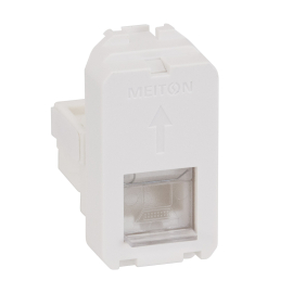 Механизм розетки RJ45
Soft Touch,  одинарная,  A4279C5E,  MEITON
 - PULSAL.RU