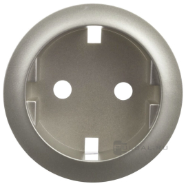 Накладка
Celiane,  со шторками,  с заземлением,  одинарная,   цвет - титан,  пластмасса,  068431,  0 684 31,  Legrand
 - PULSAL.RU