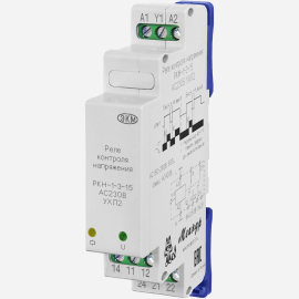 Реле контроля напряжения РКН-1-3-15 AC230В УХЛ2 Меандр защита и реле, 1НО, 8А, 220В AC, РКН-1-3-15 AC230В УХЛ2, МЕАНДР - PULSAL.RU