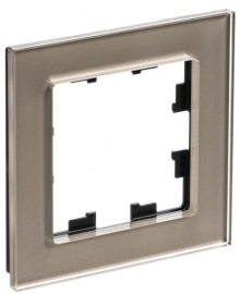 Рамка
Atlas Design,  1 пост,   цвет - шампань стекло,  вертикальная,  горизонтальная,  стекло акриловое,  ATN320501,  Schneider Electric
 - PULSAL.RU