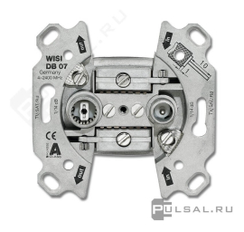Розетка проходная 4 dB
Basic 55,  Carat,  Impuls,  ДИНАСТИЯ,  Pure сталь,  Solo,  Busch-axcent,  Future linear,  Future,  Alpha nea,  Alpha exclusive,  Busch-Duro 2000 SI / Reflex SI,  телевизионная (TV),  спутниковая (SAT),  радио (R),  двойная,  0231-101,  2CKA000230A0268,  ABB
 - PULSAL.RU