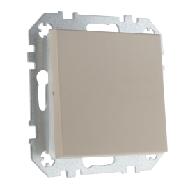 Выключатель
Epsilon,  Retro Liregus,  одноклавишный,  без подсветки,  с возможностью подсветки,   цвет - кремовый матовый,  пластмасса,  IJ1.10-203-01.R/ONC,  LIREGUS
 - PULSAL.RU