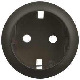 Накладка
Celiane,  со шторками,  с заземлением,  одинарная,   цвет - графит,  пластмасса,  067931,  0 679 31,  Legrand
 - PULSAL.RU