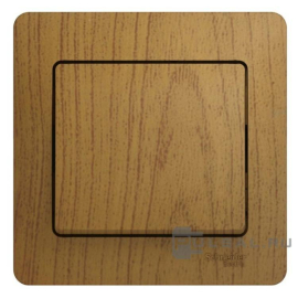 Выключатель с рамкой
Glossa,  одноклавишный,  без подсветки,   цвет - дуб,  пластмасса,  GSL000512,  Schneider Electric
 - PULSAL.RU