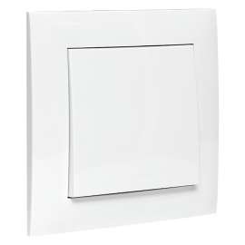 Перекрестный переключатель
Валенсия,  одноклавишный,  без подсветки,   цвет - белый,  пластмасса,  EWV10-125-10,  EKF
 - PULSAL.RU