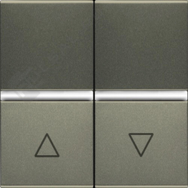 Выключатель жалюзи
Zenit,  без фиксации,  без подсветки,   цвет - шампань,  пластмасса,  N2244 CV,  2CLA224400N1901,  ABB
 - PULSAL.RU