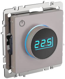 Термостат электронный, 16 А, 3500 Вт
BRITE,  поворотный,  датчик t° пола (внешний),  без таймера,   цвет - жемчуг,  пластмасса,  BR-RT11-K36,  IEK
 - PULSAL.RU