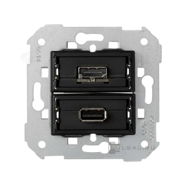Механизм розетки HDMI + USB
Simon 82 Concept,  Simon 82 Detail,  Simon 82 Nature,  Simon 82,  USB данные,  одинарная,  пластмасса,  7501095-039,  Simon
 - PULSAL.RU
