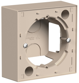 Коробка для наружного монтажа
Atlas Design,   цвет - песочный,  пластмасса,  ATN001200,  Schneider Electric
 - PULSAL.RU