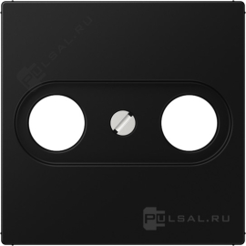 Накладка
ECO profi и ECO profi Standart,  ECO profi design (ECO Profi Deco),  телевизионная (TV),  спутниковая (SAT),  радио (R),  двойная,   цвет - черный матовый,  пластмасса,  EP561BFPLTVSWM,  EP 561 BFPLTV SWM,  JUNG
 - PULSAL.RU