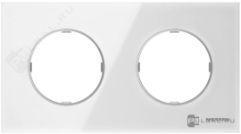 Рамка
SKYmoon,  2 поста,   цвет - белое стекло,  вертикальная,  горизонтальная,  стекло,  8672 CB,  2CLA867200A3001,  ABB
 - PULSAL.RU