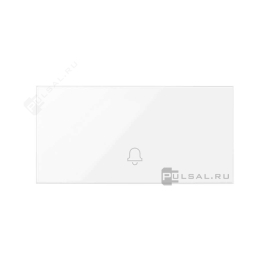 Клавиша выключателя с пиктограммой «звонок» 
Simon 100,  одноклавишный,  без подсветки,   цвет - белый глянец,  пластмасса,  10000017-130,  Simon
 - PULSAL.RU